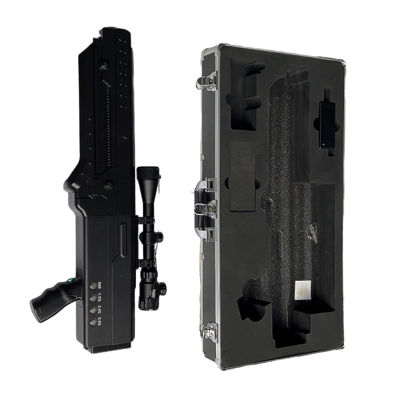  广昌手持便携式枪型低空防御反制四通道A型