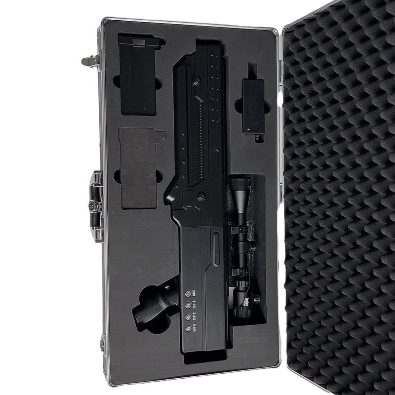  广昌手持便携式枪型低空防御反制四通道B型