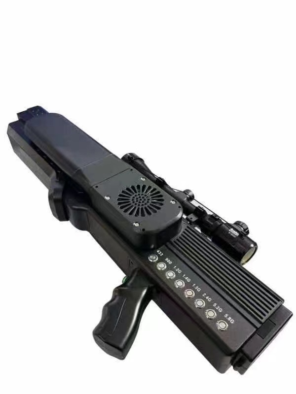  广昌手持便携式枪型低空防御反制八通道